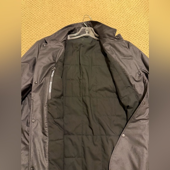 Lululemon Black Snap Front Blazer Windbreaker Jacket (Men’s Size Medium) - Picture 3 of 8
